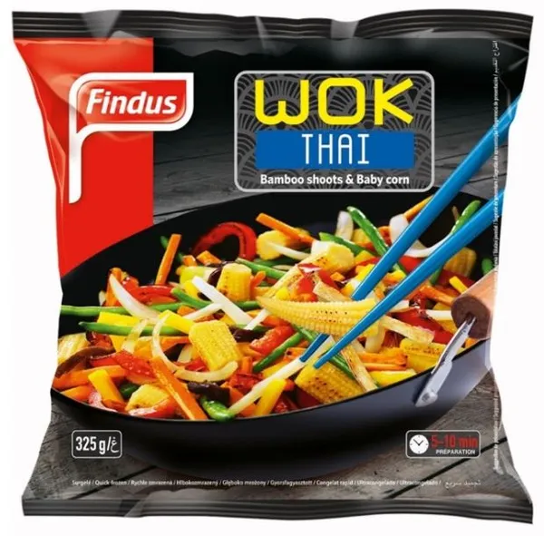 WOK THAI dārzeņu maisījums FINDUS 325g