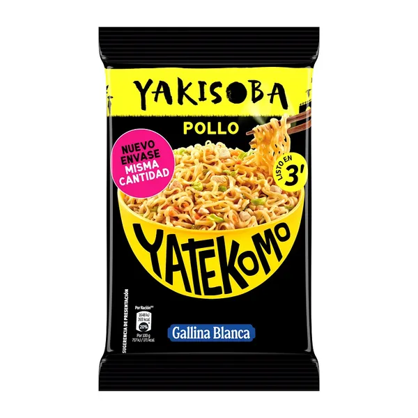 YAKISOBA BAG. Ar vistas garšu 93g, Gallina Blanca
