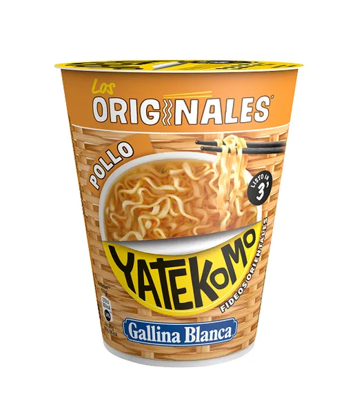 YATEKOMO ar vistas garšu GALLINA BLANCA, 60g, ātri pag. nūdeles