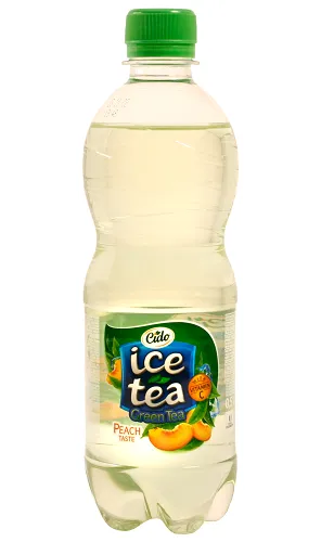 Ledus tēja CIDO zaļā ar persiku garšu 0,5L D