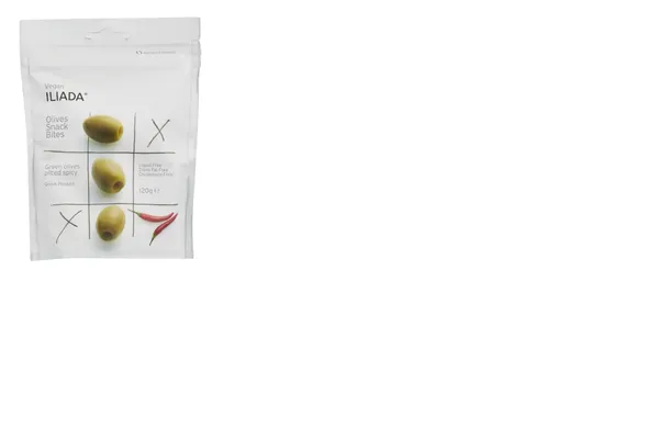 Olīvas zaļās bez kauliņiem pikantās 120g Iliada