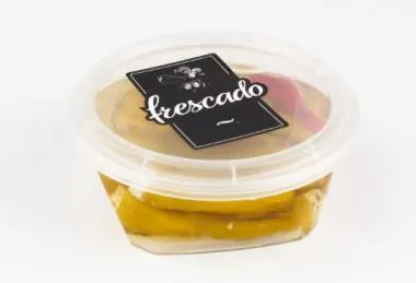 Zaļie pipari FRESCADO, pildīti ar fetas sieru, 250 g