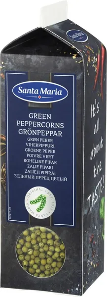 Zaļie pipari, graudu, 165 g, Santa Maria, Tetrapaka