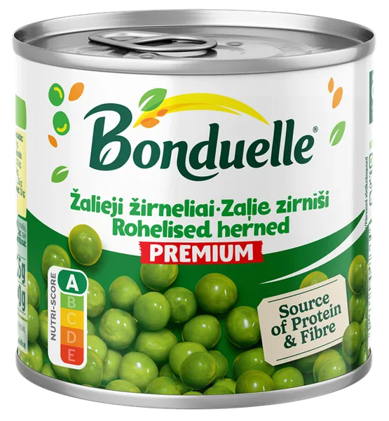 Zaļie zirnīši Bonduelle, 400g
