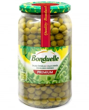 Zirņi zaļie Bonduelle 660g/465g