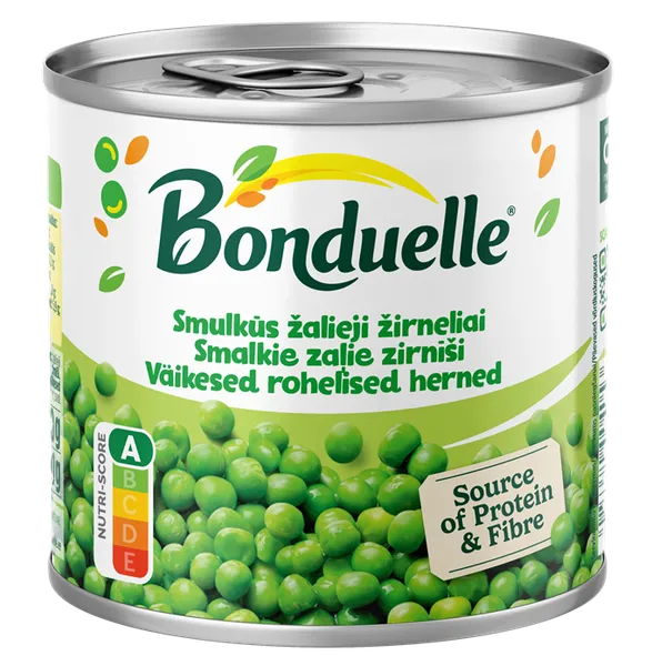 Zaļie zirnīši BONDUELLE Extra small, 400g