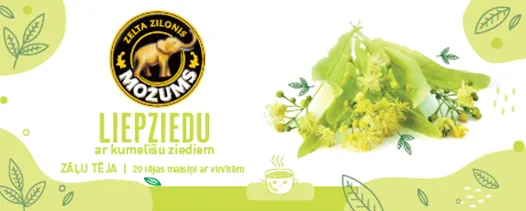 Liepziedu tēja MOŽUMS 20x1.5g