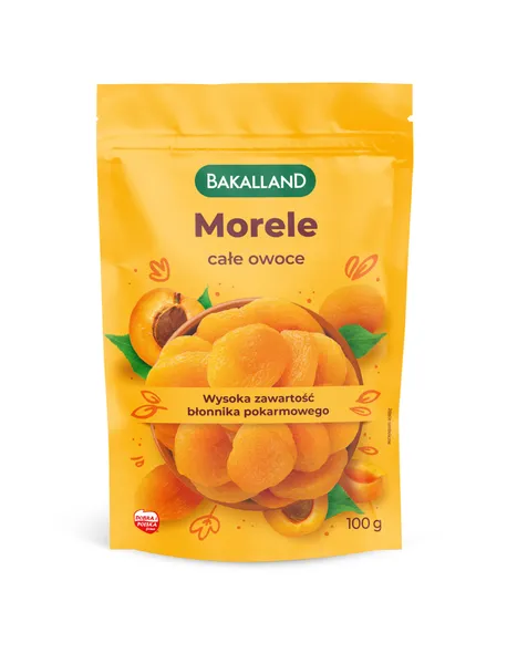 Žāvētas aprikozes, BAKALLAND, 100 g