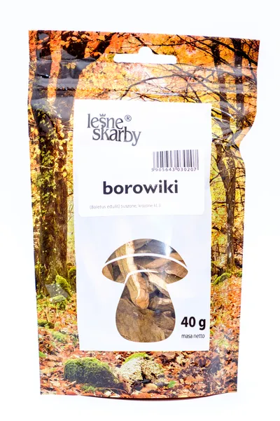 Žāvētas baravikas, šķēlītēs, 40g