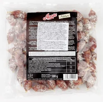 Žāvētas cūkgaļas uzkodu desiņas, AOSTE , 500g