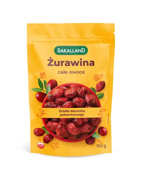 Žāvētas dzērvenes BAKALLAND, 100g