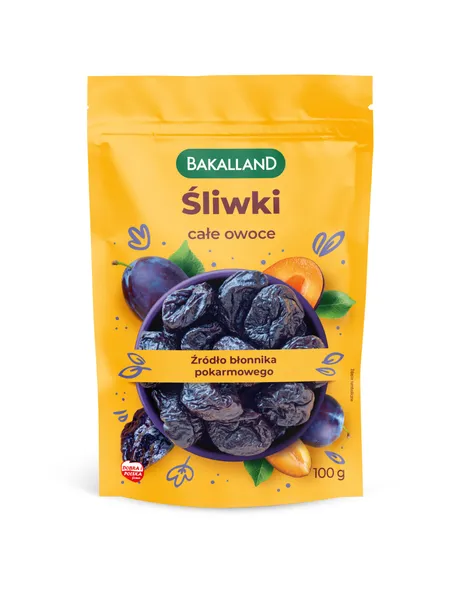 Žāvētas plūmes BAKALLAND, 100g