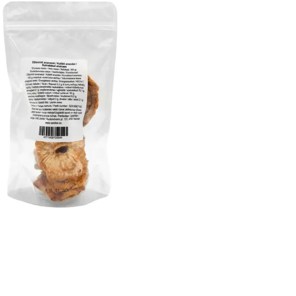 Žāvēti ananasi, 300g D