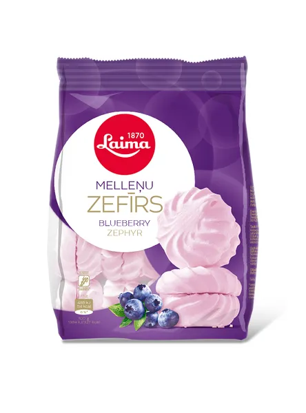 Zefīrs LAIMA melleņu 200g