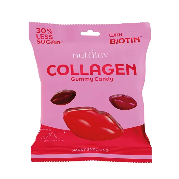 Želejkonfektes NUTRILUV Collagen, 75g