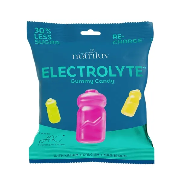 Želejkonfektes NUTRILUV Electrolyte, 75g
