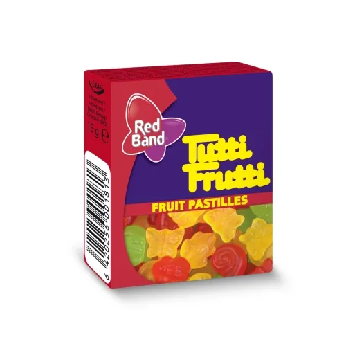 Želejkonfektes Fruit 15g, Tutti Frutti