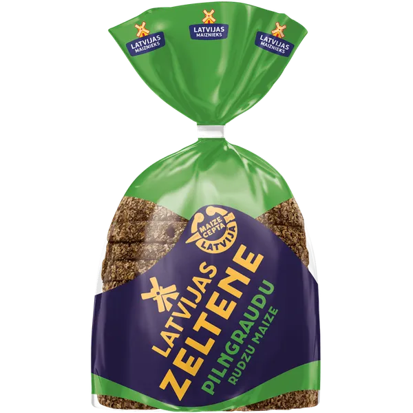 Rudzu maize Zeltene 1/2 sagriezta 390g