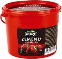 Ievārījums zemeņu 410g, Pūre