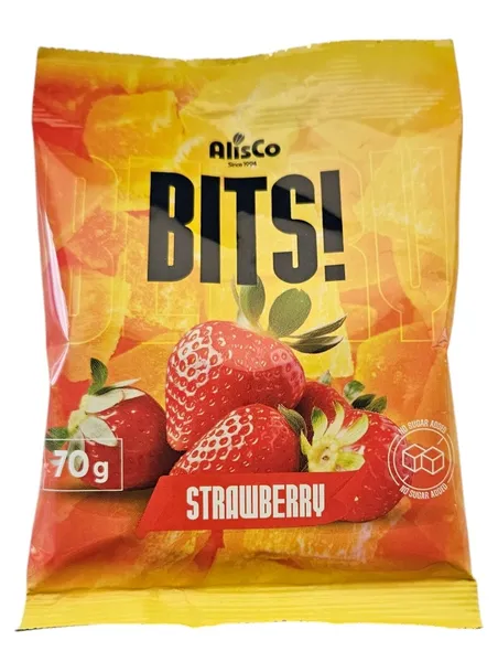 Zemeņu našķis BITS!, 70g