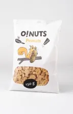 Zemesrieksti O!NUTS grauzdēti un sālīti, 150g