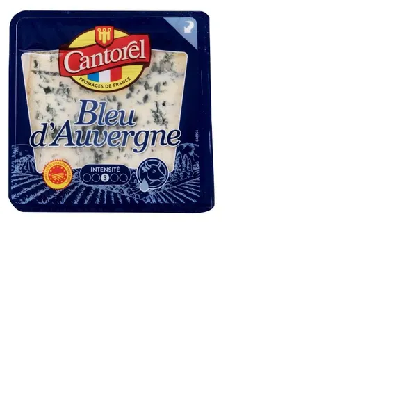 Zilā pelējuma siers BLEU D'AUVERGNE, 50%, DOP, 125 g