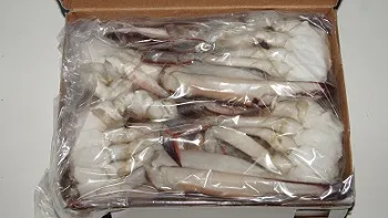 Zilais krabis, 1/2 griezuma, 6/8, 20% glaz., sald., 1 kg