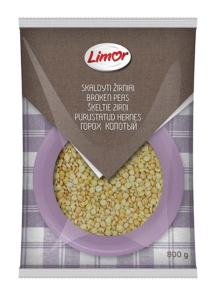 Zirņi šķeltie LIMOR, 800g