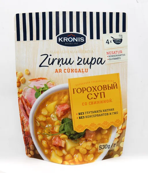 Zupa zirņu ar cūkgaļu Kronis Doy pakā 530g