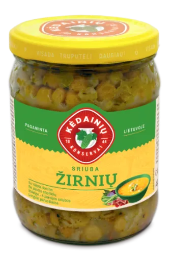 Zirņu zupa KĖDAINIŲ ar kūpinātu speķi, 480g