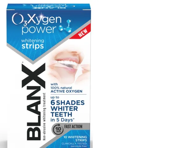 Zobu balinošas plāksnītes BLANX O3X, 10gab