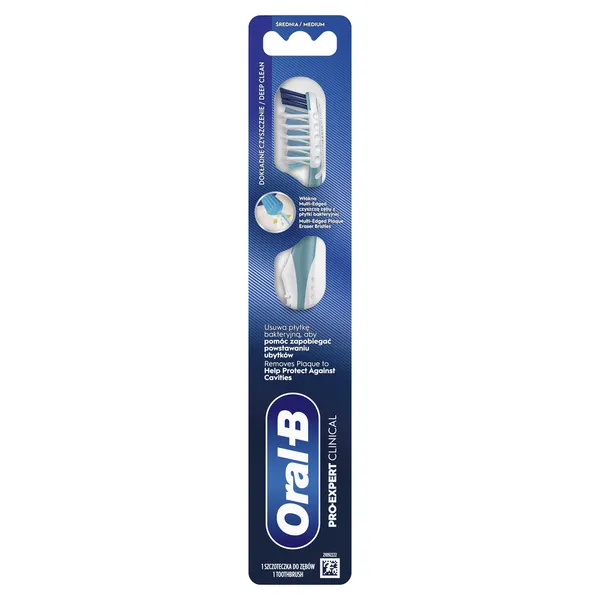 Zobu birste ORAL-B Pro-Expert Clinical, Deep Clean, Medium, 1gb