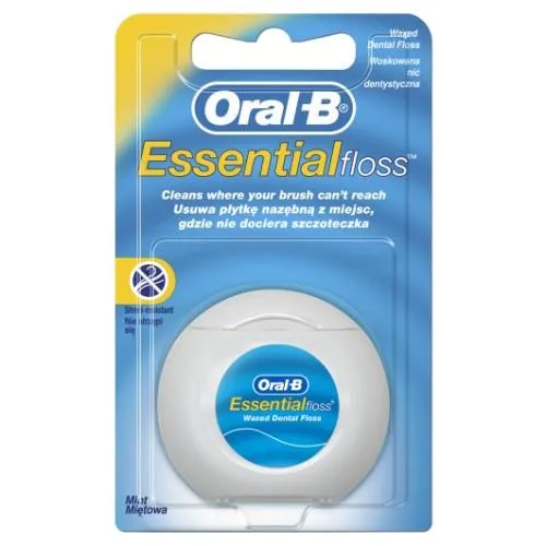Zobu diegs ORAL-B Essential, Mint, 50 m