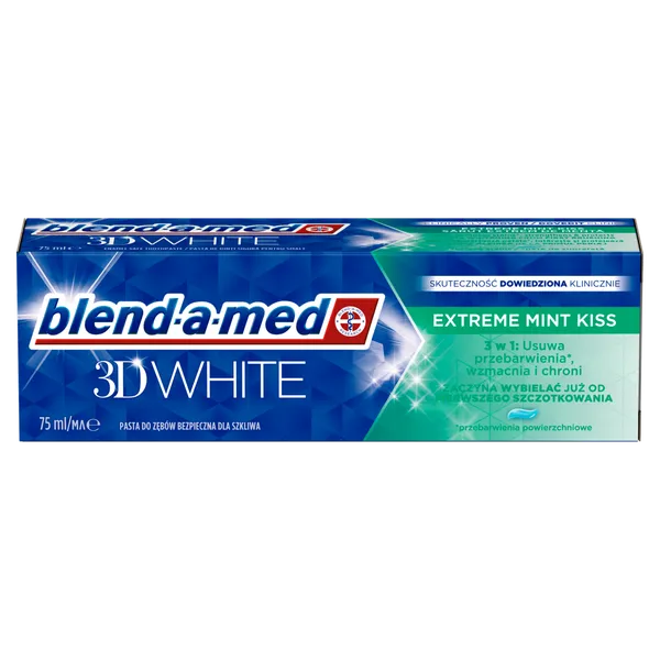 Zobu pasta BLEND A MED 3D Extreme Mint Kiss, 75ml