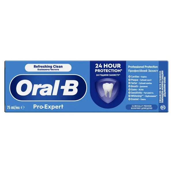 Zobu pasta ORAL-B Pro Expert, Cleaning Crystals, 75ml