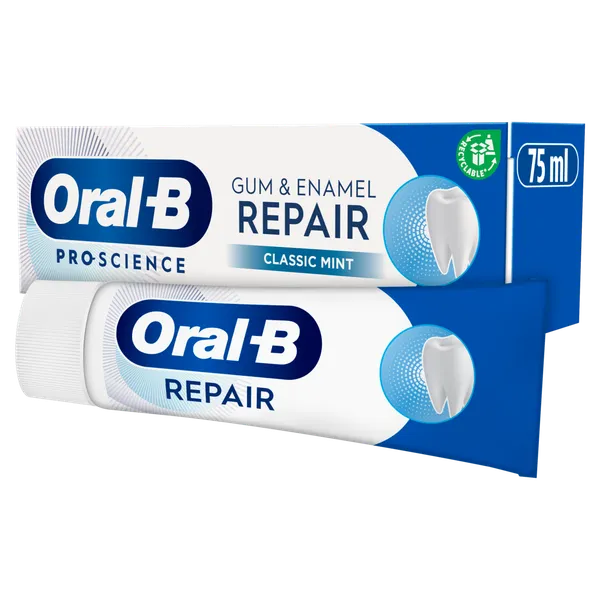 Zobu pasta ORAL-B Pro-Science, Gum & Enamel Repair, Classic Mint, 75 ml