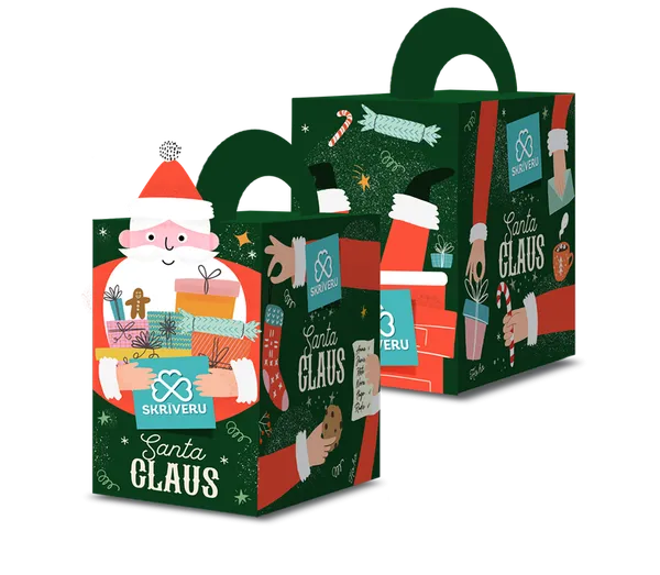 ZS SKRĪVERU Saldumu izlase "Ziemassvētku vecītis", 340 g