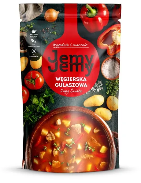Zupa JEMY JEMY, Ungāru gaumē, gulašs, 400g