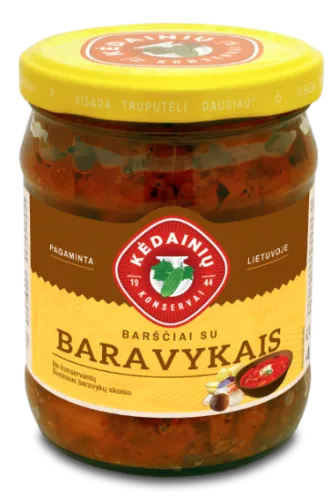Zupa KĖDAINIŲ ar baravikām, 480g