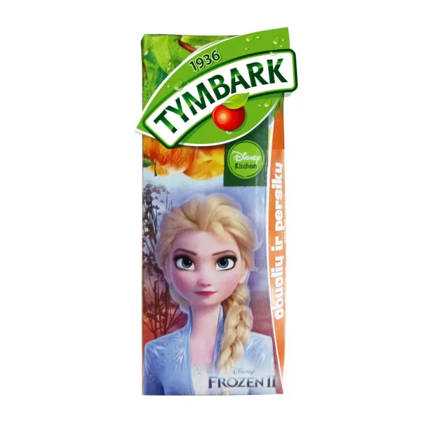 Ābolu un persiku dzēriens Tymbark 0.2L