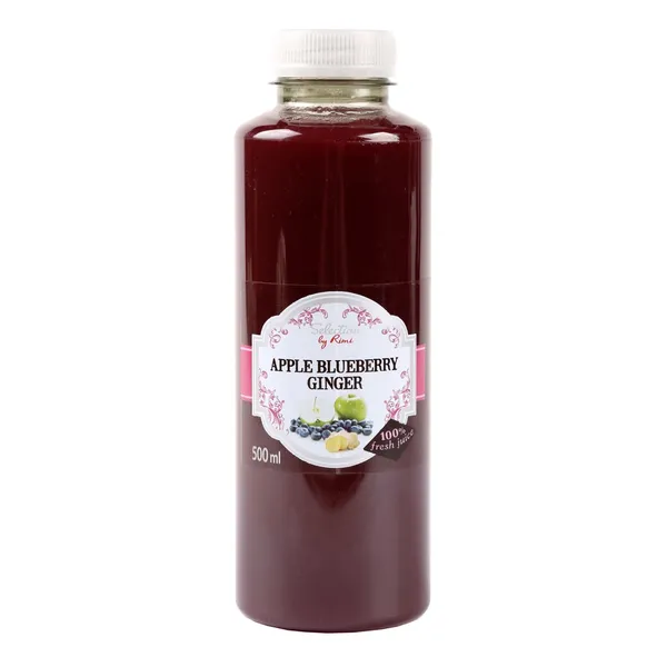 Ābolu,melleņu,ingvera sula Rimi Selection 500ml