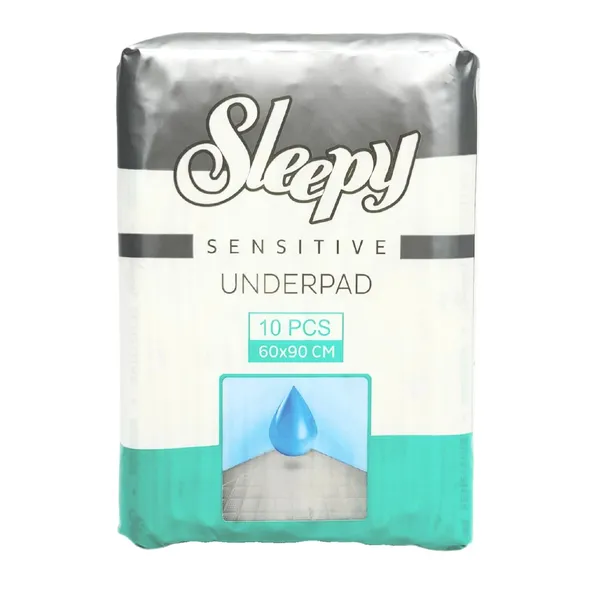 Absorbējošie paladziņi Sleepy Sensitive 60x 90cm 10gab.