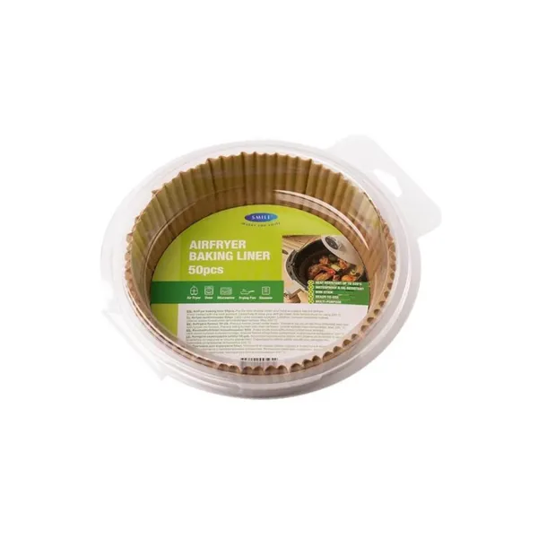 Aerogrila cepampapīra formas Smile 50gab,piemērots 3-6L gaisa cepšanai,220o