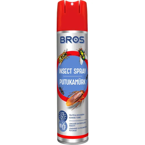 Aerosols pret rāpojošiem kukaiņiem Bros 400ml