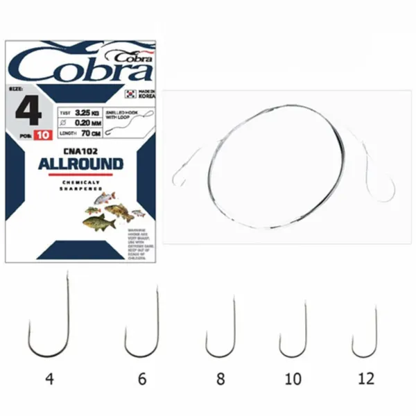 Āķi ar pavadiņu Cobra Allround 4