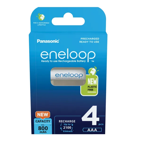 Akumulators Panasonic Eneloop AAA 750 4 gab