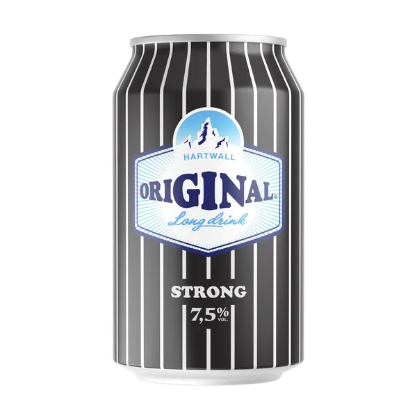 Alkoholiskais kokteilis Hartwall Original Long Drink Strong 7,5% 0,33l