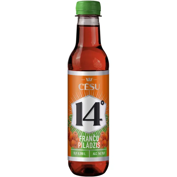 Alkoholiskais kokteilis Cēsu Franču pīlādzis 14% 0,28l