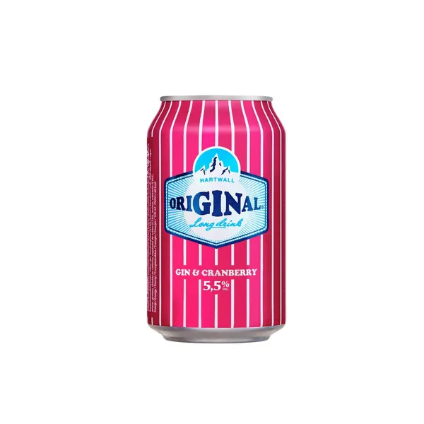 Alkoholiskais kokteilis Hartwall Original Cranberry 5,5% 330ml