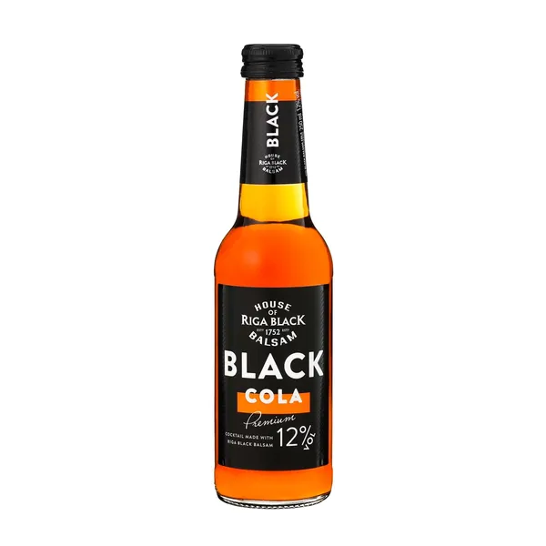 Alkoholiskais kokteilis Black Balsam Cola 12% 0,25l